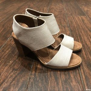 Toms Majorca Cutout Sandal in Natural Yarn Die